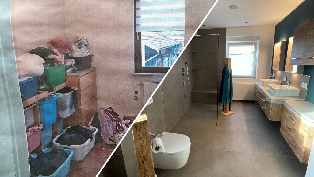 Aus Zwei mach Eins - Wanddurchbruch